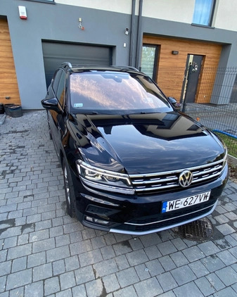 Volkswagen Tiguan cena 129900 przebieg: 77679, rok produkcji 2019 z Warszawa małe 631